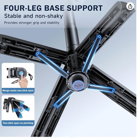 NEW Portable Mini Tripod Selfie Stick - Picture 3 of 4